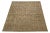 This stunning hand-knotted Moroccan wool rug brilliantly showcases a rich brown color field adorned with a striking...