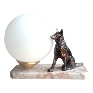 Grey Teddy Table Lamp For Sale