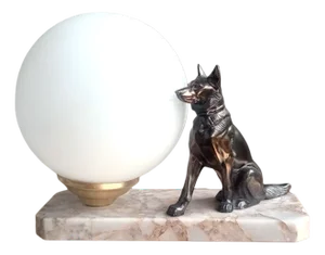 Grey Teddy Table Lamp