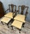 English Mahogany Armchairs with Ottomans, Set of 4 For Sale - Image 4 of 8