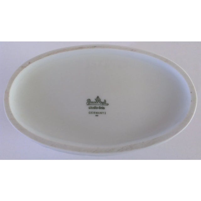 Mid-Century Modern Rosenthal White Vase For Sale - Image 3 of 4
