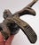 Matched Pair of Vintage Boho Patinated Bronze Acrobat Candle Holders For Sale - Image 16 of 16