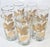 Gold Mid Century 22kt Gold Leaf Tumblers- Set of Eight For Sale - Image 8 of 12