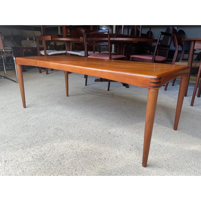 Vintage Danish Teak Coffee Table by Henry Klein for Bramin For Sale - Image 15 of 15