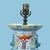 Pair of Colorful Chinoiserie Table Lamps For Sale - Image 4 of 4
