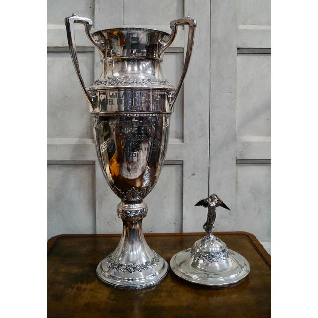 1930s Atlantic City Hotel Flower & Garden Pageant Trophy, 1931 For Sale - Image 5 of 14