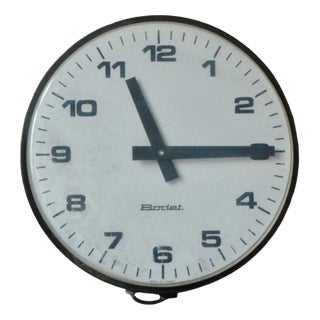 Station Clock from Bodet, 1970s For Sale