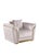 Torino Luxe Champagne Sofa 3Pcs Set For Sale - Image 4 of 5