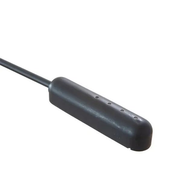 1980s 1980s Ron Rezek Black Postmodern 38" Floor Lamps - Set of 3 For Sale - Image 5 of 12