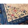 1920s Beige Floral Modern Antique Chinese Peking Rug 10' X 15' 6'' Handknotted Wool Carpet For Sale - Image 10 of 10
