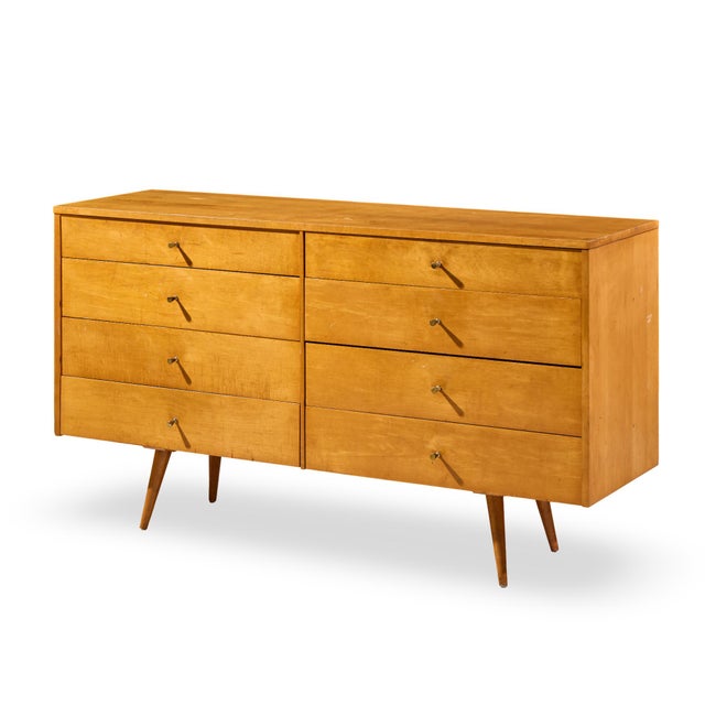 Mid-Century Modern Paul McCobb for Planner Group Mid Century 8-Drawer Lowboy Dresser For Sale - Image 3 of 9