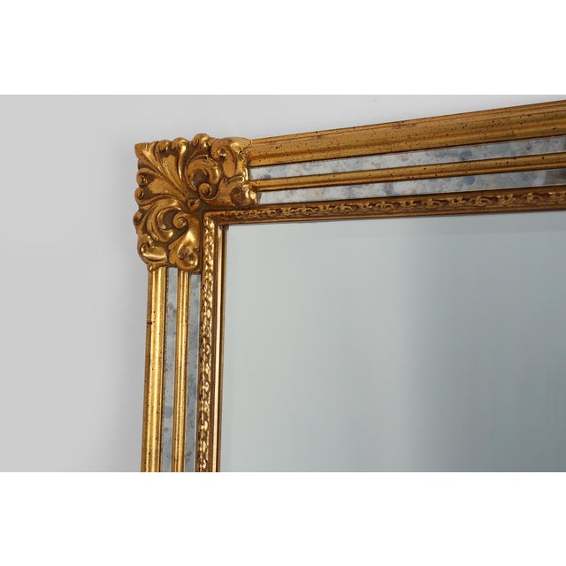 1950s Large 20th Century Baroque Wall Mirror from Deknudt, Belgium, 1950s For Sale - Image 5 of 12