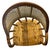 Vintage 1970s Bentwood Cane Back Swivel Desk Chair Wood Rolling Chair For Sale - Image 4 of 11