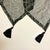 1980s 1980s Vintage Boho Chic Americana Halloween Spider Web Table Runner For Sale - Image 5 of 8
