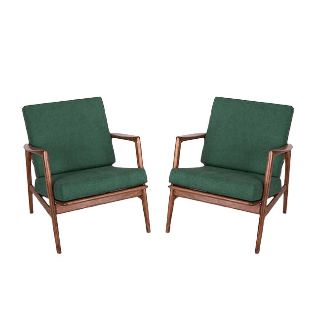 300-139 Armchairs from Swarzędzka, 1960s, Set of 2 For Sale