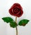 Vintage Italian Tole Red Rose Wall Hook For Sale - Image 4 of 6