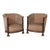Pair of 19th Century Antique Barley Twist Armchairs For Sale