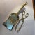Metal Antique Brass Small Fireplace Hand Tools- Set of 2 For Sale - Image 7 of 7