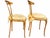 Palladio Mid-Century Italian Palladio Gilt Metal Chairs - A Pair For Sale - Image 4 of 18
