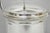 Vintage Victorian Silver Plated Reticulating Hinge Ice Bucket W/ "B" Monogram For Sale - Image 10 of 18