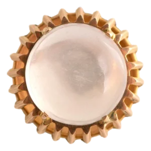 Mid 20th Century Vintage Moonstone Ring, Size 7.75