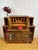 Art deco vintage 1930s burr walnut bureau display cabinet – fall front writing desk. A stunning 1930s art deco burr walnut...