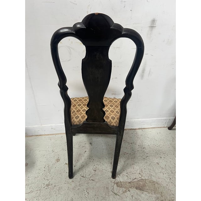 Antique Dutch Chairs in Marquetry Wood, 1800s, Set of 8 For Sale - Image 14 of 18