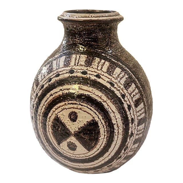 Rosenthal-Netter Italian Ceramic Vase, 1970s For Sale