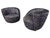 Postmodern Post Modern Weiman Style Swivel Lounge Chairs - Set of 2 For Sale - Image 3 of 5