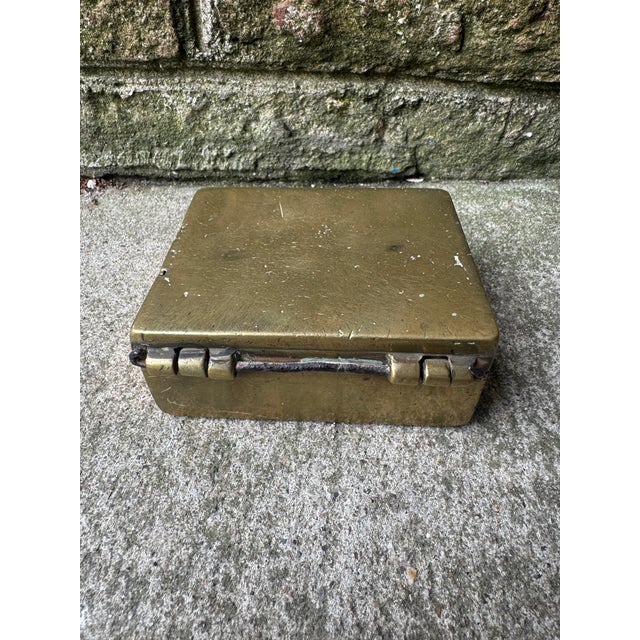 19th Century Brass Betel Nut Box For Sale - Image 4 of 16