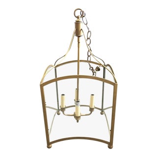 Used Piedmont Lantern by John Gantt in Antique Brass For Sale