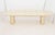 Wood Karl Springer Attributed "Knife Edge" Goatskin Extending Dining Table For Sale - Image 7 of 10
