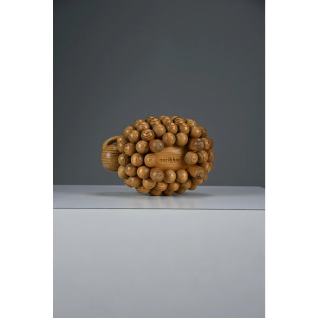 Aarikka Kaija, Passi Aries Sculpture, 1973, Wood For Sale - Image 11 of 14