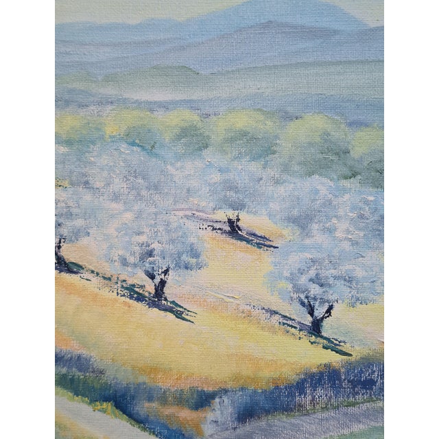 Isabelle Pardoe, The Olive Trees Landscape, 2000s, Oil on Canvas For Sale - Image 9 of 10
