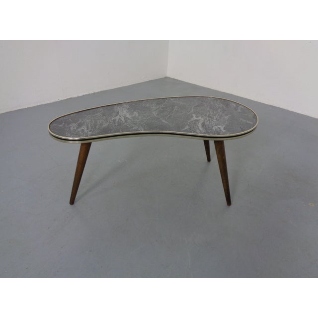 Tripod Kidney Side Table, Germany, 1960s For Sale - Image 6 of 18