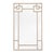 Matthew Izzo Home Tessa Cerused Oak Wall Mirror For Sale In New York - Image 6 of 6
