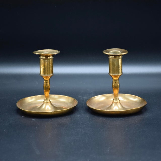Metal Candleholders from Wedevågs Bruk, Sweden, 1760s, Set of 2 For Sale - Image 7 of 7