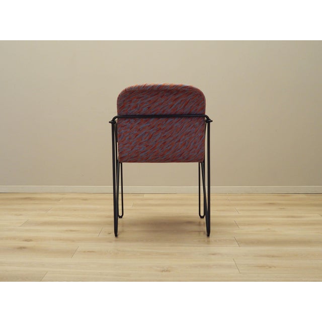 Red Italian Chairs, Italy, 1980s, Set of 4 For Sale - Image 8 of 18