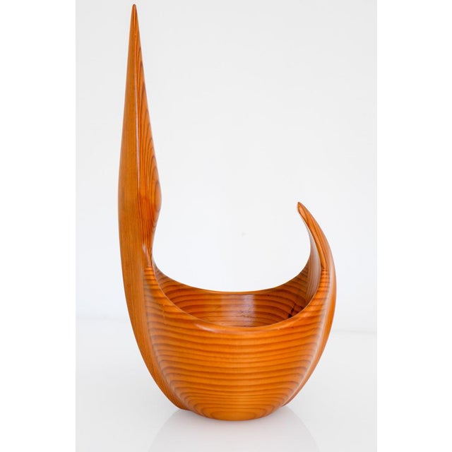 Vintage Swedish Wooden Bowl by Johnny Mattsson, 1959 For Sale - Image 16 of 16