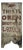 Salvaged Early 20th Century Antique Wood Trade Sign Advertising "Owen Brothers Clothing House", Hand Painted For Sale