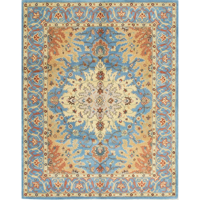 Contemporary Hand Woven Ivory Wool Rug - 8' X 10' | Chairish (640 x 640 Pixel)