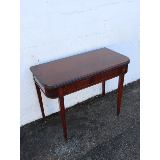 Inlay Extension Console Card Dinette Dining Extension Table 6322 For Sale - Image 13 of 18