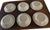 Vintage Restoration Hardware Chinese Porcelain Grand-Rimmed Pasta Bowls Set of 6 For Sale - Image 10 of 16