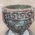 The product is an antique Greek key cast concrete garden planter/jardiniere adorned with grape clusters. This unique piece...