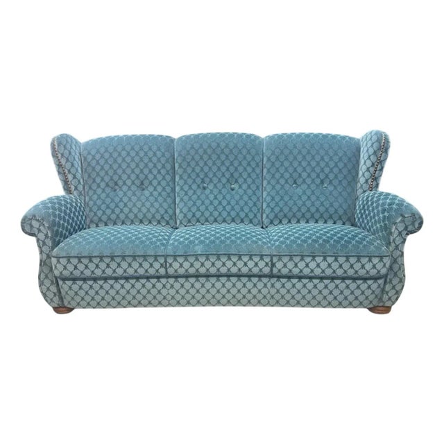 Wingback Sofa from Schlingmann Wertmöbel, 1960s For Sale - Image 11 of 11