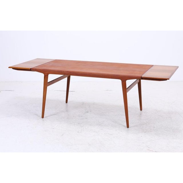 Extendable Dining Table in Teak by Niels Otto Møller for J.L. Møllers For Sale - Image 6 of 18
