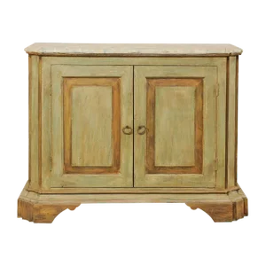 Vintage Italian Style Two-Door Painted Wood Buffet