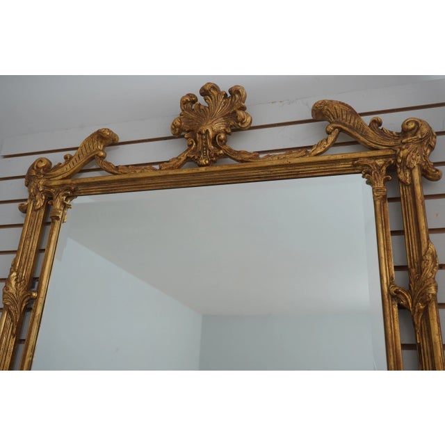 Traditional Friedman Brothers Gold Finish Model 7042 Mirror For Sale - Image 3 of 12