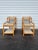 Paul Frankl 1950s Mid 20th Century 3 Tier Bent Bamboo Side Tables - A Pair For Sale - Image 4 of 7
