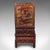 Wood Antique Campaign Cabinet on Stand, Oriental, Chinoiserie, Cupboard, Victorian For Sale - Image 7 of 12